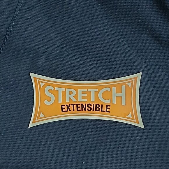 Scrubstar Women's Polyester/Cotton Blend Navy Blue Scrub Top - Size Small - Picture 6 of 8